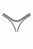 Celine Bottoms Ivory/Noir