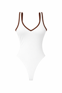Soleil One Piece Ivory/Umber