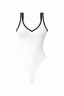 Soleil One Piece Ivory/Noir