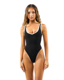 Soleil One Piece Noir/Ivory